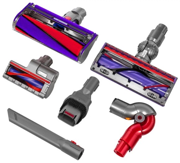 Вертикальный пылесос Dyson V10 Absolute (SV27) (Никель, Медный)