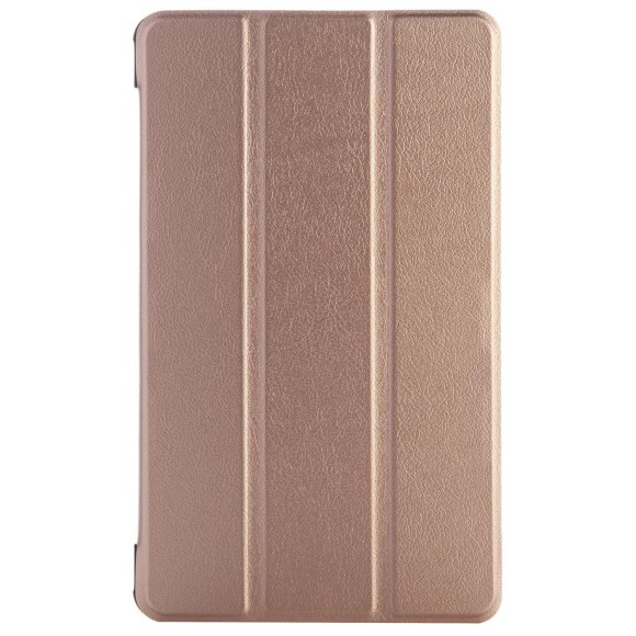 Чехол-книжка Samsung Tab A T290/295 кожа золото