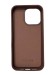 Чехол-накладка для iPhone 15 Pro Max Keephone Creative Case коричневый