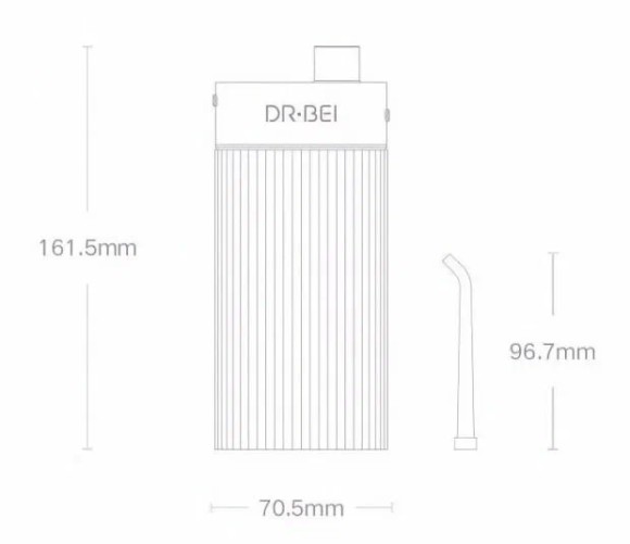 Ирригатор DR.BEI F3 белый
