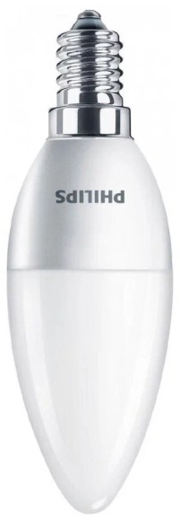 Лампа светодиодная Philips Rui Chi, E14, C42, 3.5Вт
