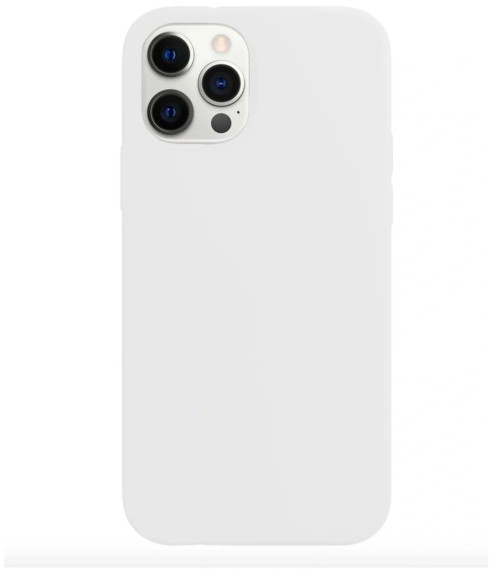Чехол-накладка для iPhone 15 Pro Silicone Case белый