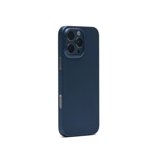 Чехол-накладка для iPhone 16 Pro Max KZDOO Air Carbon Blue