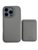 Чехол бумажник Apple 16 Pro Max HDCI Magnetic серый