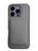 Чехол бумажник Apple 16 Pro Max HDCI Magnetic серый