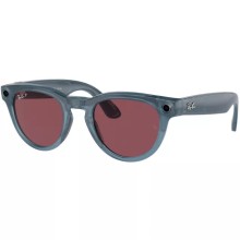 Солнцезащитные очки  Ray-Ban Meta Headliner RW4009 66985Q50 — Shiny Jeans, Polar Dusty Red