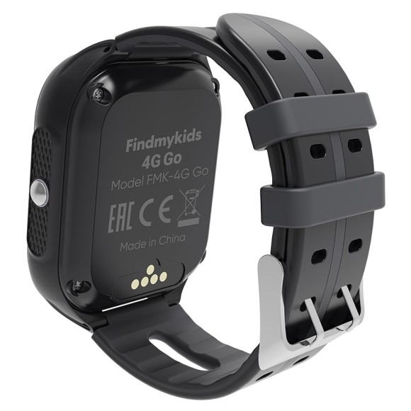 Часы-телефон ELARI Findmykids 4G Go (черный)