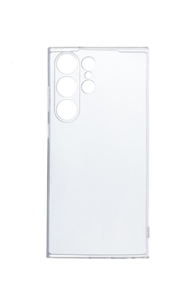 Чехол-накладка Samsung S23 Ultra  VEGLAS силикон прозрачный