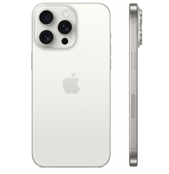 Смартфон Apple iPhone 15 Pro 128Gb A3104  Dual SIM (Nano SIM+Nano SIM) (без RuStore) (White Titanium)
