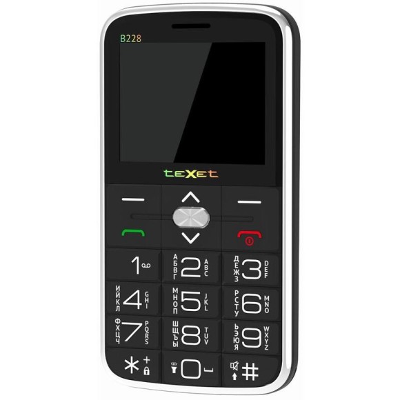 Мобильный телефон teXet TM-B228 (Черный)