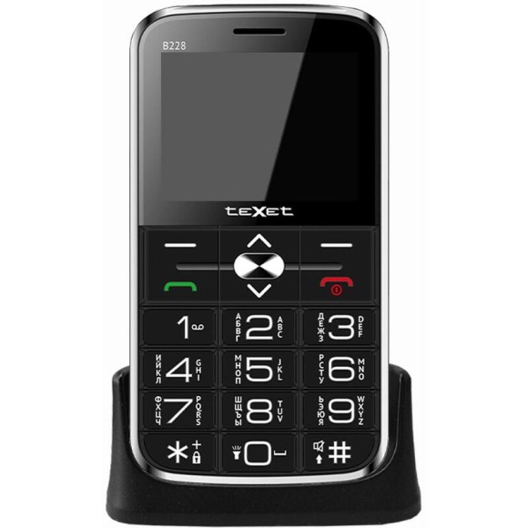 Мобильный телефон teXet TM-B228 (Черный)