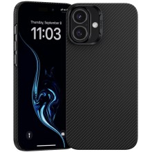 Чехол-накладка для iPhone 16 Plus Benks  Kevlar Black
