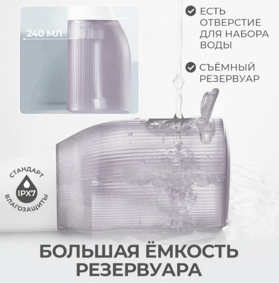 Ирригатор Xiaomi Soocas W3 Pro (Белый)