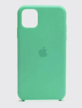 Чехол-накладка для iPhone 11 Pro Max Silicone Case салатовый