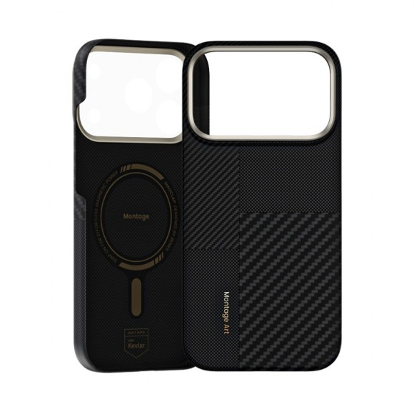 Чехол-накладка для iPhone 17 Air Benks Magnetic Kevlar ArmorAir Montage