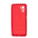Чехол-накладка Xiaomi Redmi 10C Breaking силикон с микрофиброй красный