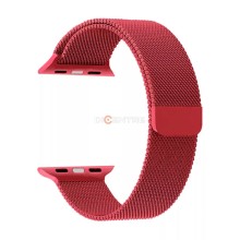 Ремешок для Apple Watch 38/40/41 мм Milanese красный