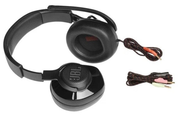 Компьютерная гарнитура JBL Quantum 300, black Компьютерная гарнитура JBL Quantum 300, black