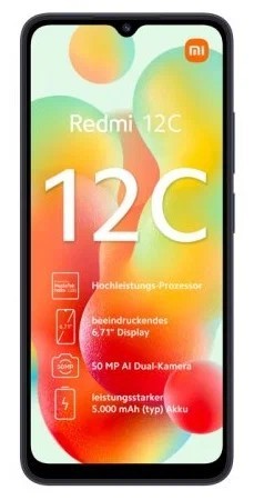 Смартфон Xiaomi Redmi 12C NFC 4/128 ГБ RU, 2 nano SIM (Голубой)