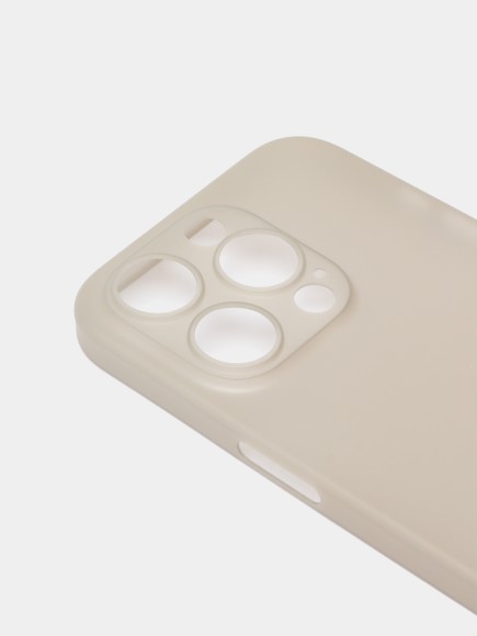 Чехол-накладка для iPhone 15 Pro Max KZDOO Air Skin бежевый