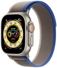 Умные часы  Apple Watch Ultra MNHE3 49 мм/S/M корпус из титана, ремешок Trail Loop  (Сине-серый)