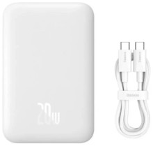 Аккумулятор Baseus Magnetic Mini Wireless Fast Charge 20W 10000mAh белый