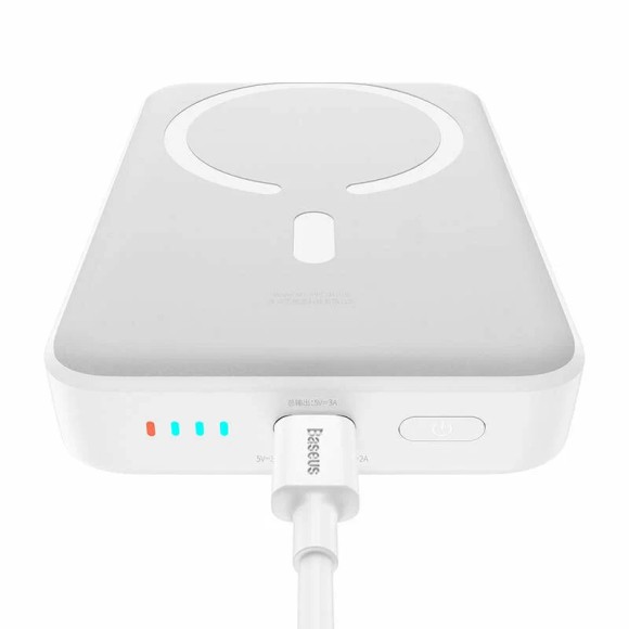 Аккумулятор Baseus Magnetic Mini Wireless Fast Charge 20W 10000mAh белый