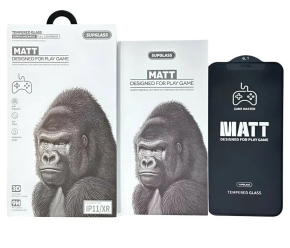 Стекло Apple iPhone XR/11 Super Hardness Matt