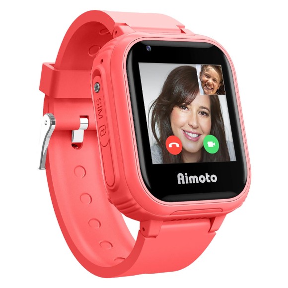 Смарт-часы Кнопка Жизни Aimoto Pro 4G (красный) Смарт-часы Кнопка Жизни Aimoto Pro 4G (красный)