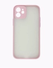 Чехол-накладка для iPhone 13 VEGLAS Fog светло розовый