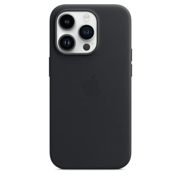 Чехол-накладка для iPhone 14 Pro Max LEVELO MAGSAFE IRIC Silicone черный