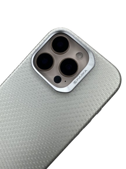 Чехол-накладка для iPhone 16 Pro Puloka Cover ZP-0224 Magsafe White