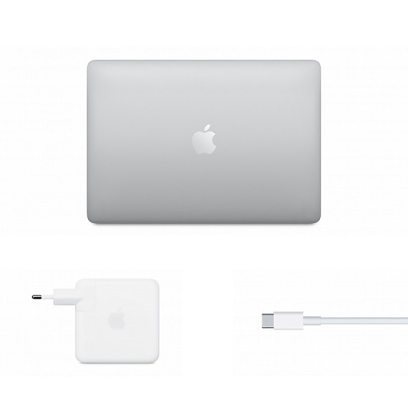 Ноутбук Apple MacBook Pro 13" 2020 (M1, 8/256 ГБ, SSD, Touch Bar) (MYDA2) (серебристый)
