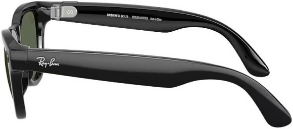 Умные очки Ray-Ban Meta Skyler RW4014 (Gen 2) 601/7152 — Shiny Black G15 Green