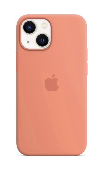 Чехол-накладка для iPhone 13 Silicone Case коралловый