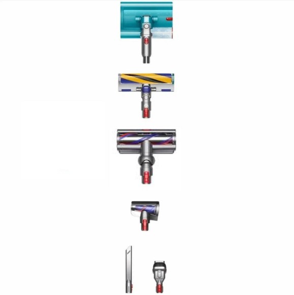 Вертикальный пылесос Dyson V15s Detect Submarine, UK (Желтый-никель)