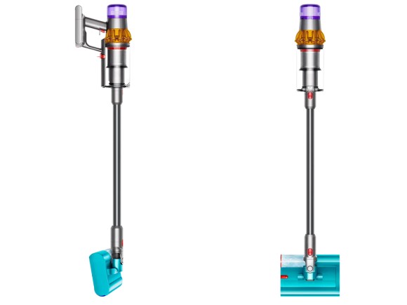 Вертикальный пылесос Dyson V15s Detect Submarine, UK (Желтый-никель)