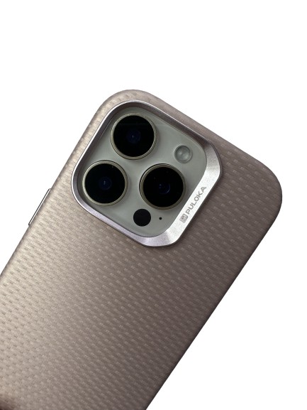 Чехол-накладка для iPhone 16 Pro Puloka Cover ZP-0224 Magsafe Pink