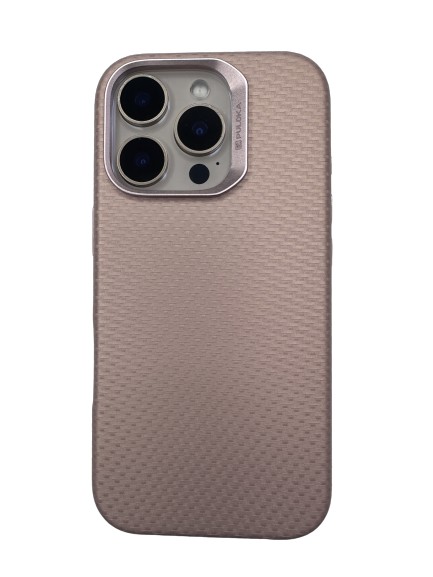 Чехол-накладка для iPhone 16 Pro Puloka Cover ZP-0224 Magsafe Pink