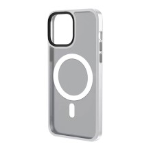 Чехол-накладка для iPhone 15 Pro Max Mosbros Mag Comfortable White
