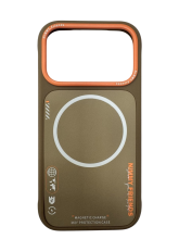 Чехол-накладка для iPhone 17 Pro Nimmy коричнево-оранжевый