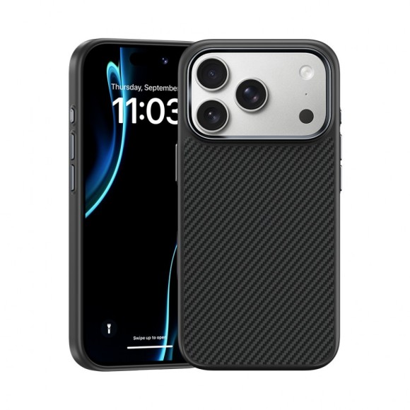 Чехол-накладка для iPhone 17 Pro Benks Magnetic Kevlar ArmorAir 600D