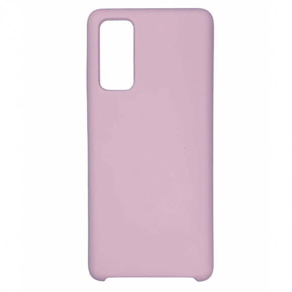 Чехол-накладка Samsung S20 FE копия светло-розовый