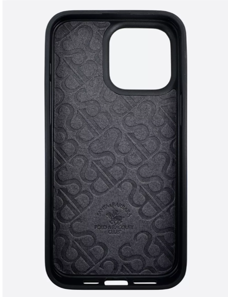 Чехол-накладка для iPhone 15 Pro Santa Barbara Primo черный