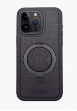 Чехол-накладка для iPhone 15 Pro Santa Barbara Primo черный