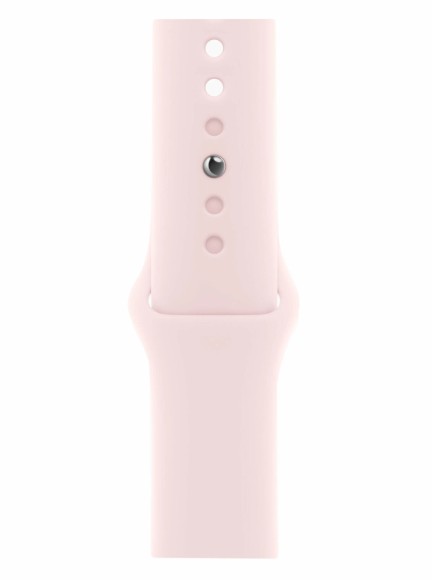 Умные часы Apple Watch 41мм/M/L MR943 Series 9 корпус розовый Sport Band ремешок светло розовый (Pink, Light Pink) Умные часы Apple Watch 41мм/M/L MR943 Series 9 корпус розовый Sport Band ремешок светло розовый (Pink, Light Pink)