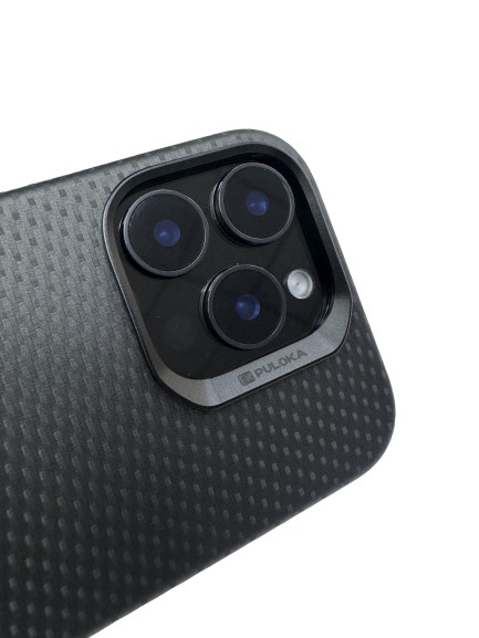 Чехол-накладка для iPhone 16 Pro Max Puloka Cover ZP-0224 Magsafe Black