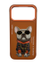 Чехол-накладка для iPhone 17 Pro Max Nimmy собачка в очках оранжевая