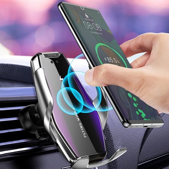 Держатель Totu Design King series II S7 с беспроводной зарядкой Держатель Totu Design King series II S7 с беспроводной зарядкой