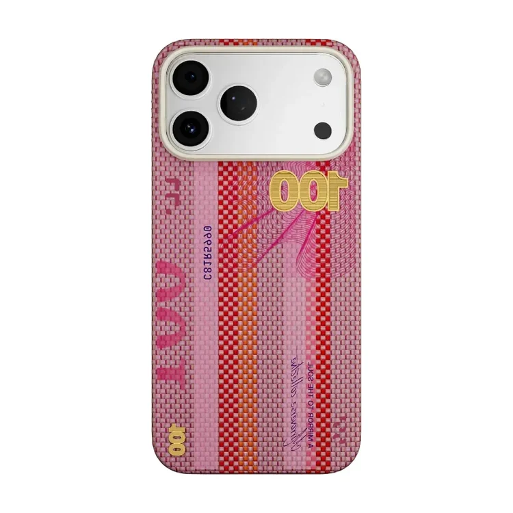 Чехол-накладка для iPhone 17 Pro Max/18 Pro Max Airity Aramid Fiber A Vermilion